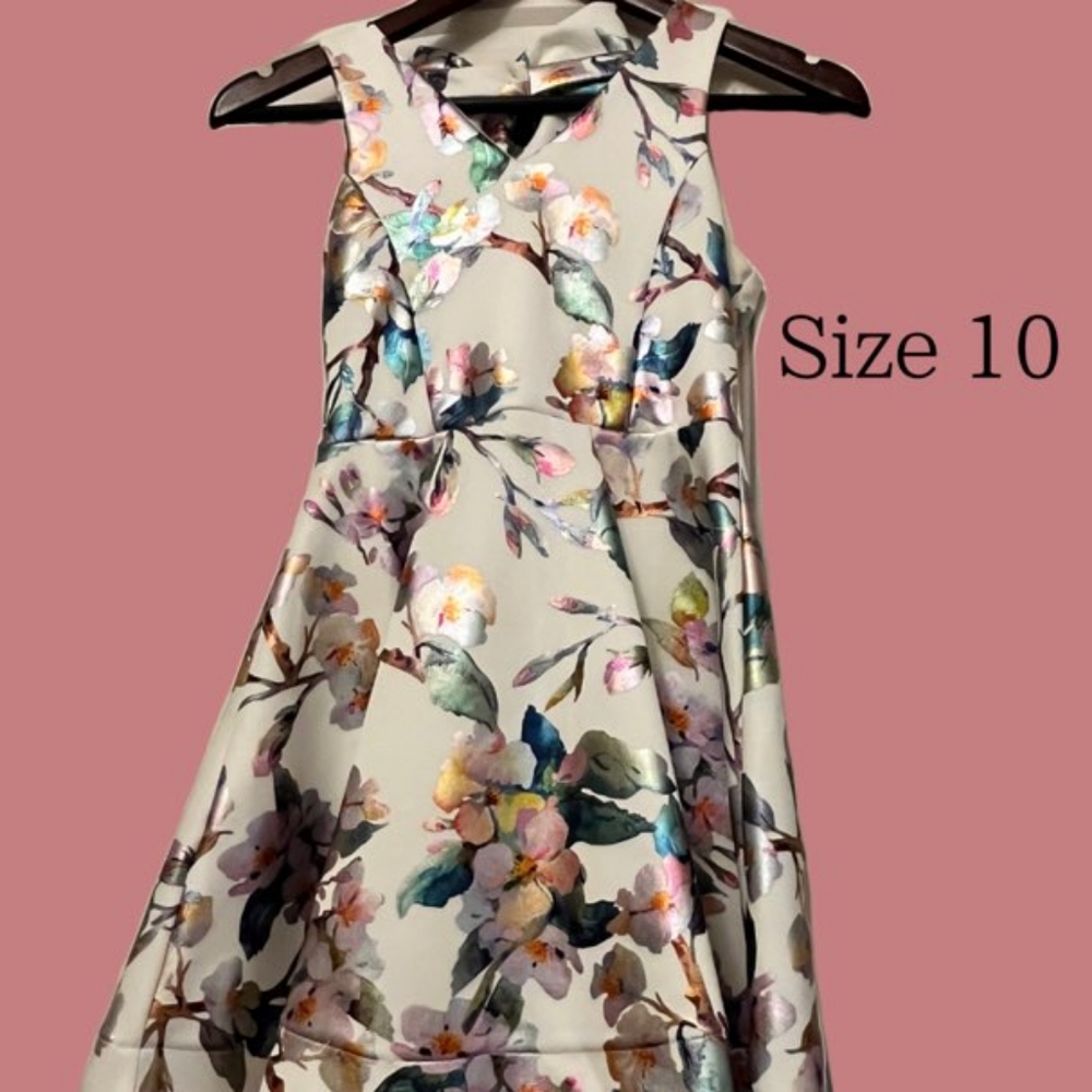 Floral Cocktail Dress